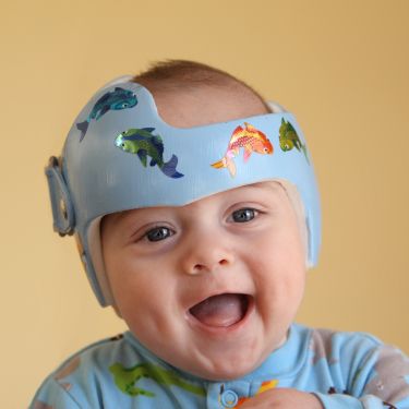 Casco protector de bebe