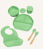 Vajilla en silicona para bebe